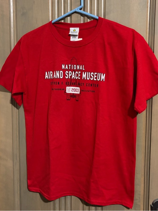 Smithsonian Institution Other - National Air and Space Museum Youth XL T-Shirt - Red NWT